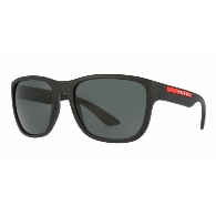 PRADA LINEA ROSSA PS 01US DG05S0 GOMA NEGRA
