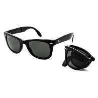 RAY BAN RB4105 FOLDING WAYFARER - 601/58