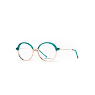 XAVIER GARCIA KAZUKO C-4 CRYSTAL GREEN CRYSTAL SKIN / ROSE GOLD