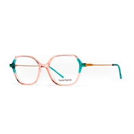 XAVIER GARCIA KIMIKO C-1 CRYSTAL PEACH GREEN / MATT PINK GOLD