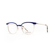 XAVIER GARCIA KOKORO C-2 SATIN DENIM BLUE / PINK GOLD