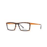 XAVIER GARCIA PERE C-5 BLACK & GREY CHESS / SATIN ORANGE