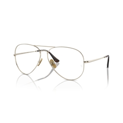 RAY-BAN  RX8789 - 1246 AVIATOR TITANIUM