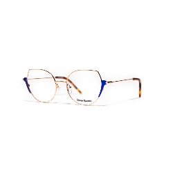 XAVIER GARCIA ROXANNE C-2 SATIN DENIM BLUE / ROSE GOLD