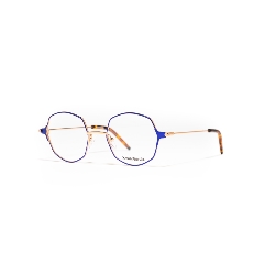 XAVIER GARCIA RUTH C-2 SATIN DENIM BLUE / ROSE GOLD