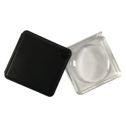 LUPA DE BOLSILLO LU009 45mm x 45mm 3X