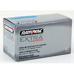 PACK PILA RAYOVAC AZUL 675AE 60 UNIDADES