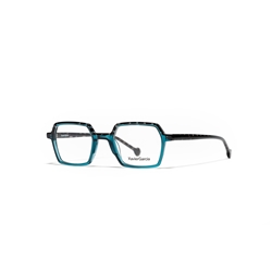 XAVIER GARCIA AIKO C-3 BLACK GREY CHESS / CRSYTAL STORMY GREEN