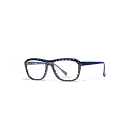 XAVIER GARCIA BOSCO C-3 BLACK GREY CHESS & BLUE