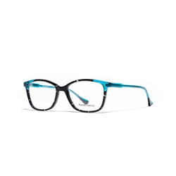XAVIER GARCIA GATHA C-3 HAVANA BLACK FANTASY / TURQUOISE