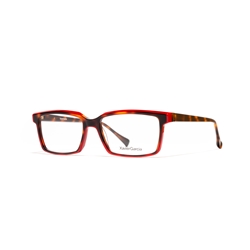 XAVIER GARCIA JAN C-3 DARK BROWN HAVANA / RED