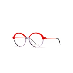 XAVIER GARCIA KAZUKO C-3 NEON RED CRYSTAL FIG / MATT RED