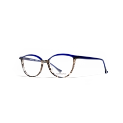 XAVIER GARCIA SATO C-3 DARK BLUE / BLACK & WHITE STRIPES