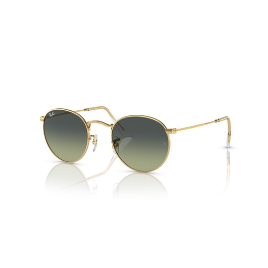 RAY-BAN RB3447 - 001/BH ROUND METAL