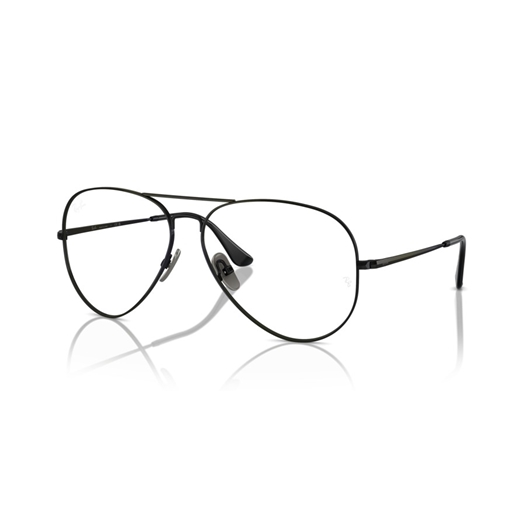 RAY-BAN  RX8789 - 1244 AVIATOR TITANIUM