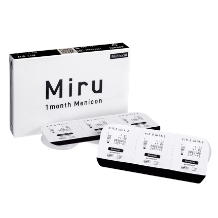 MIRU 1 Month Multifocal 6 unidades