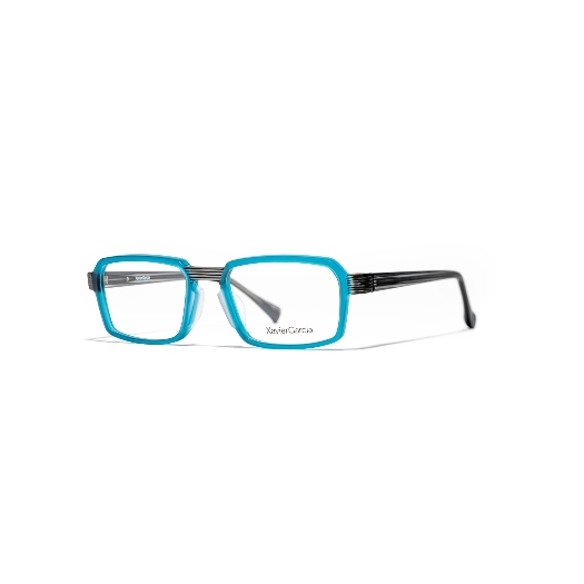 XAVIER GARCIA FLOYD C-4 MATT TURQUOISE / STRIPES CRYSTAL