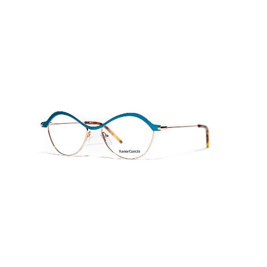 XAVIER GARCIA KEIKO C-6 SATIN TURQUOISE / ROSE GOLD