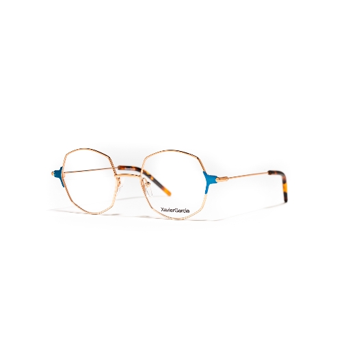 XAVIER GARCIA RUTH C-4 SATIN TURQUOISE / ROSE GOLD