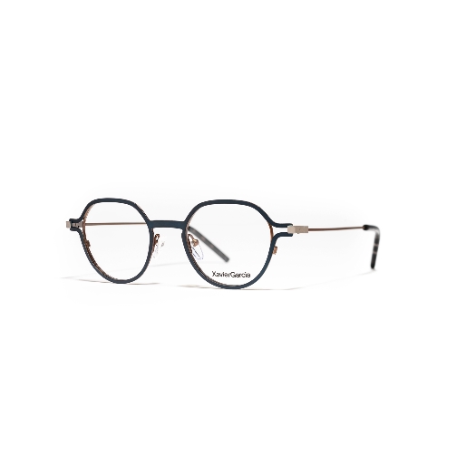 XAVIER GARCIA SAID C-2 SATIN BLUE-GREY / MATT COPPER