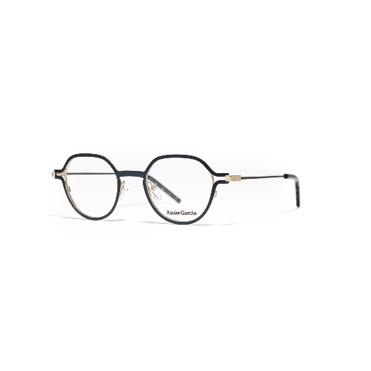 XAVIER GARCIA SAID C-4 MATT PEARL ELECTRIC BLUE / SATIN SILVER