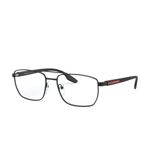 PRADA LINEA ROSSA PS 53MV DG01O1 BLACK RUBBER