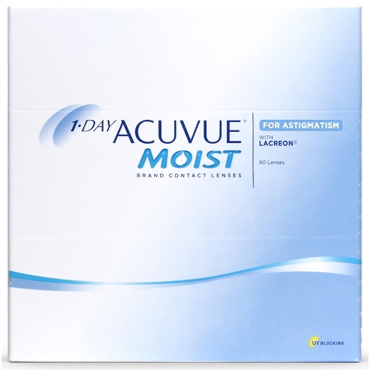 1 Day Acuvue Moist Tórica 90 unidades