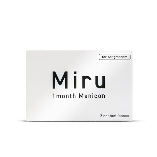 MIRU 1 Month Tórica 3 unidades