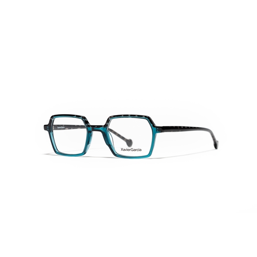 XAVIER GARCIA AIKO C-3 BLACK GREY CHESS / CRSYTAL STORMY GREEN