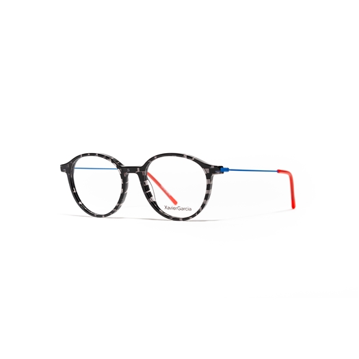 XAVIER GARCIA AOKI C-4 BLACK & CRYSTAL CHESS / MATT DARK BLUE