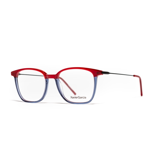 XAVIER GARCIA ATSUSHI C-3 DARK WINE CRYSTAL BLUE-GREY / MATT BLACK