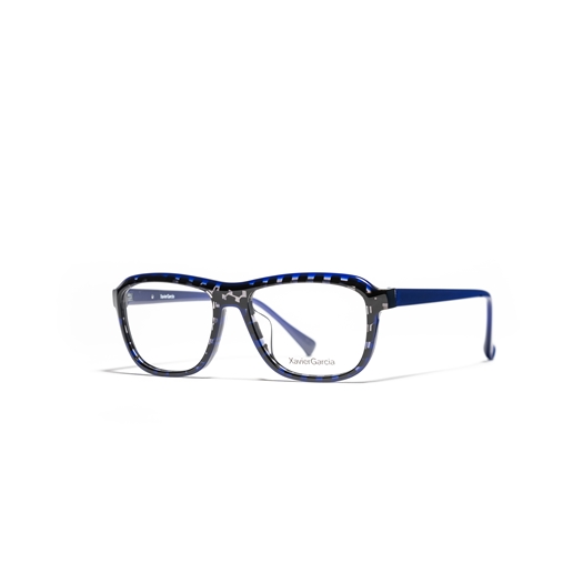XAVIER GARCIA BOSCO C-3 BLACK GREY CHESS & BLUE