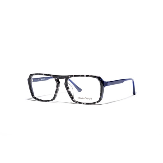 XAVIER GARCIA GAEL C-4 BLACK & GREY CHESS / BLUE