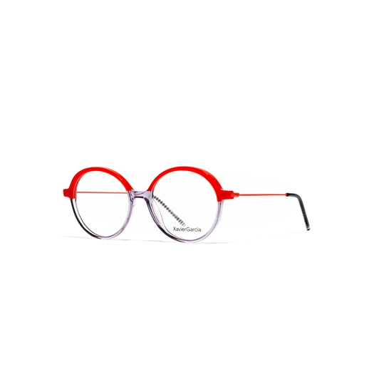 XAVIER GARCIA KAZUKO C-3 NEON RED CRYSTAL FIG / MATT RED