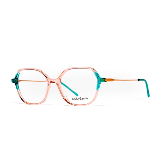 XAVIER GARCIA KIMIKO C-1 CRYSTAL PEACH GREEN / MATT PINK GOLD