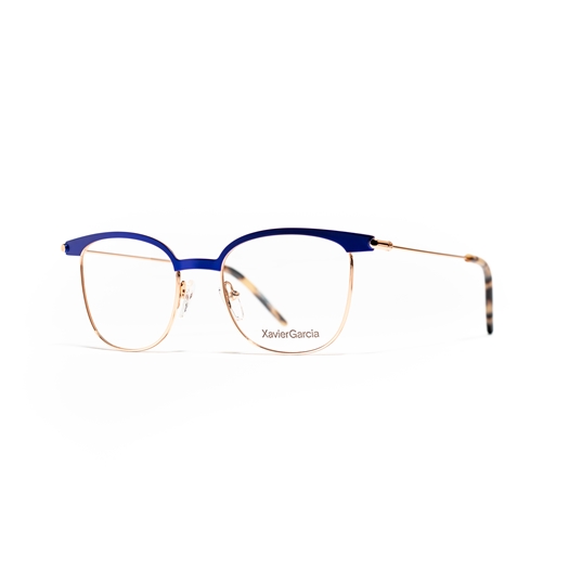 XAVIER GARCIA KOKORO C-2 SATIN DENIM BLUE / PINK GOLD